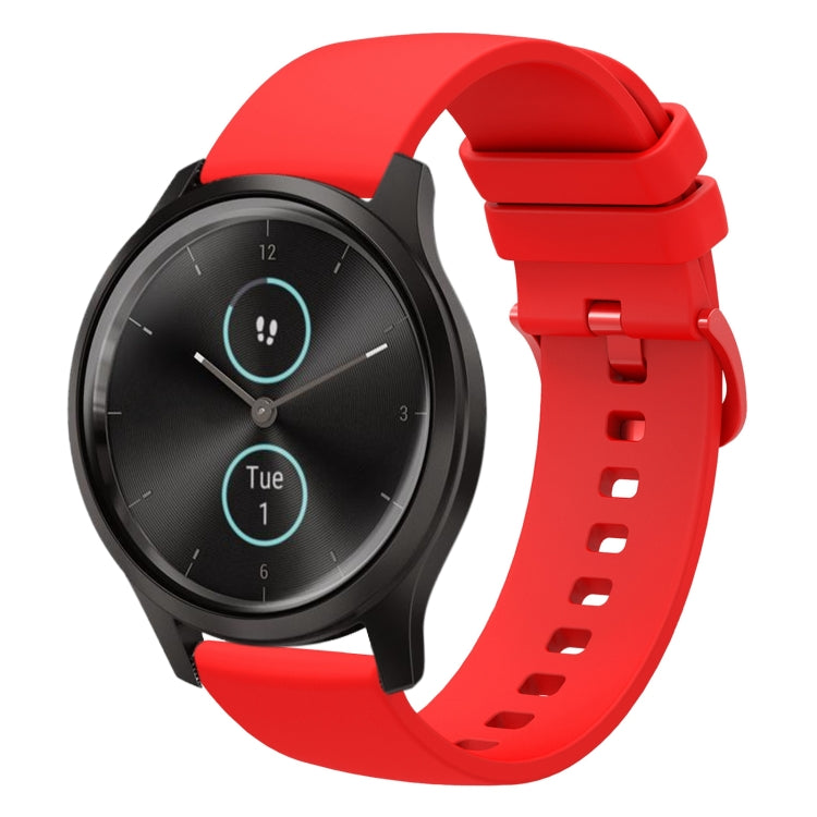 Cinturino in silicone morbido tinta unita da 20 mm, For Garminmove Luxe, For Garmin VivoMove Style