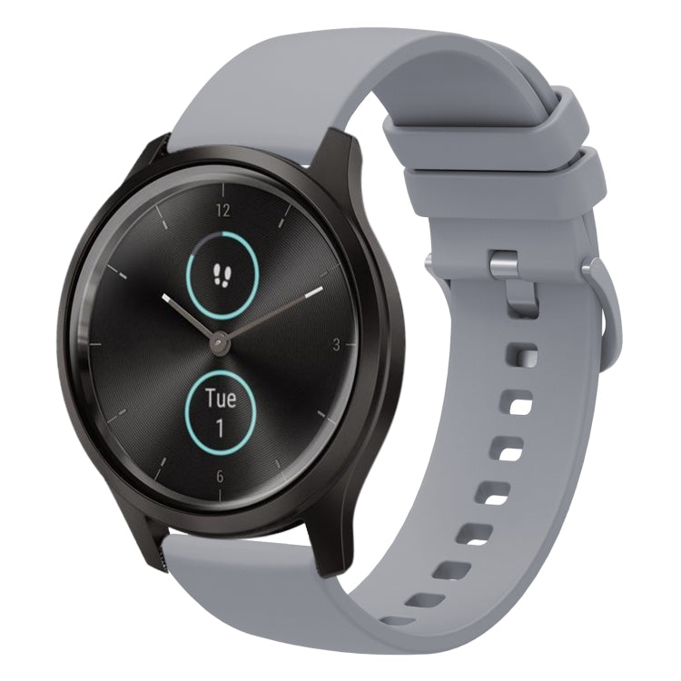 Cinturino in silicone morbido tinta unita da 20 mm, For Garminmove Luxe, For Garmin VivoMove Style
