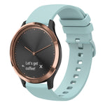Cinturino in silicone morbido tinta unita da 20 mm, For Garmin Vivomove HR Sport, For Garmin Vivoactive 3