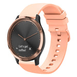 Cinturino in silicone morbido tinta unita da 20 mm, For Garmin Vivomove HR Sport, For Garmin Vivoactive 3