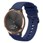 Cinturino in silicone morbido tinta unita da 20 mm, For Garmin Vivomove HR Sport, For Garmin Vivoactive 3