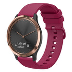Cinturino in silicone morbido tinta unita da 20 mm, For Garmin Vivomove HR Sport, For Garmin Vivoactive 3