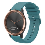 Cinturino in silicone morbido tinta unita da 20 mm, For Garmin Vivomove HR Sport, For Garmin Vivoactive 3