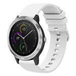 Cinturino in silicone morbido tinta unita da 20 mm, For Garmin Vivomove HR Sport, For Garmin Vivoactive 3