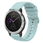 Cinturino in silicone morbido tinta unita da 20 mm, For Garmin Vivomove HR Sport, For Garmin Vivoactive 3