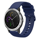 Cinturino in silicone morbido tinta unita da 20 mm, For Garmin Vivomove HR Sport, For Garmin Vivoactive 3