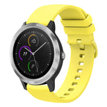 Cinturino in silicone morbido tinta unita da 20 mm, For Garmin Vivomove HR Sport, For Garmin Vivoactive 3