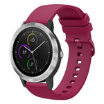 Cinturino in silicone morbido tinta unita da 20 mm, For Garmin Vivomove HR Sport, For Garmin Vivoactive 3