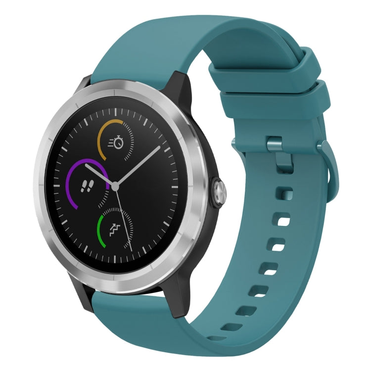 Cinturino in silicone morbido tinta unita da 20 mm, For Garmin Vivomove HR Sport, For Garmin Vivoactive 3