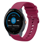 Cinturino in silicone morbido tinta unita da 20 mm, For Garmin Vivoactive3 Music, For Garmin Forerunner 245
