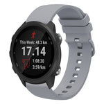 Cinturino in silicone morbido tinta unita da 20 mm, For Garmin Vivoactive3 Music, For Garmin Forerunner 245
