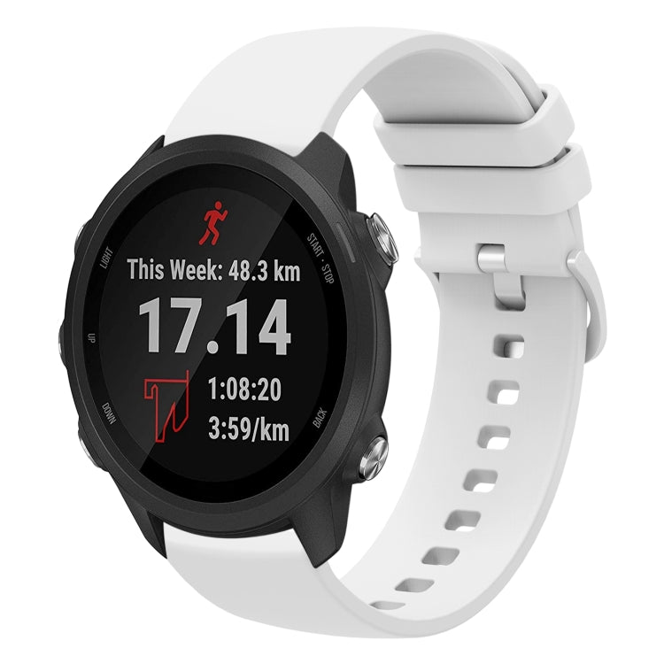 Cinturino in silicone 20 mm per Garmin Forerunner 245 Music