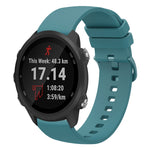 Cinturino in silicone morbido tinta unita da 20 mm, For Garmin Forerunner 245 Music, For Garmin Forerunner 645