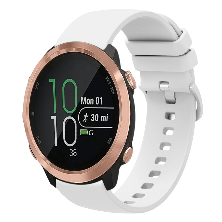 Cinturino in silicone 20mm per Garmin Forerunner 645 Music