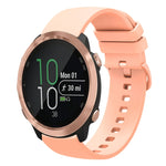 Cinturino in silicone morbido tinta unita da 20 mm, For Garmin Forerunner 645 Music