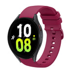 Cinturino in silicone morbido tinta unita da 20 mm, For Samsung Galaxy Watch5 44mm, For Samsung Galaxy Watch5 Pro 45mm