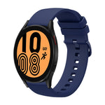 Cinturino in silicone morbido tinta unita da 20 mm, For Samsung Galaxy Watch4 40mm, For Samsung Galaxy Watch4 44mm