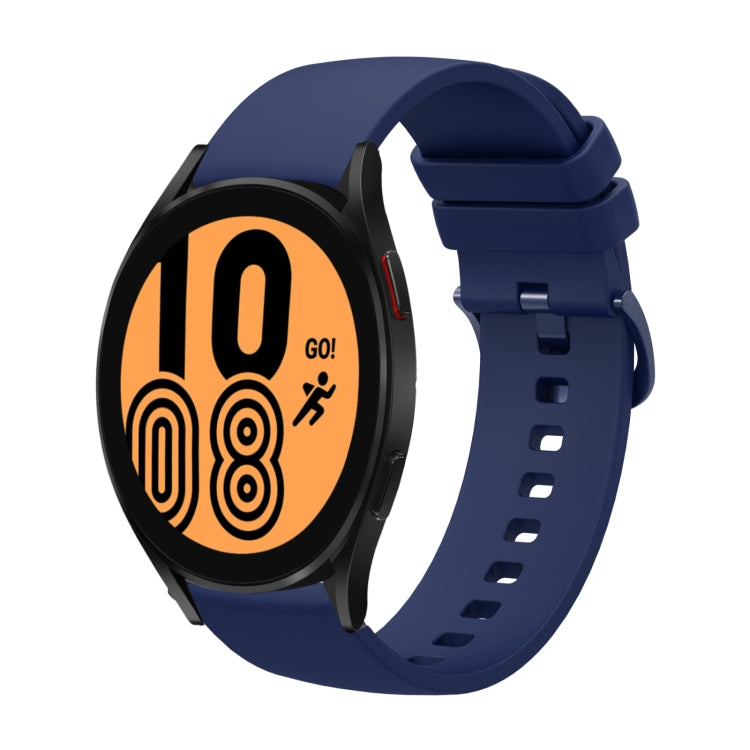 Cinturino in silicone morbido tinta unita da 20 mm, For Samsung Galaxy Watch4 40mm, For Samsung Galaxy Watch4 44mm