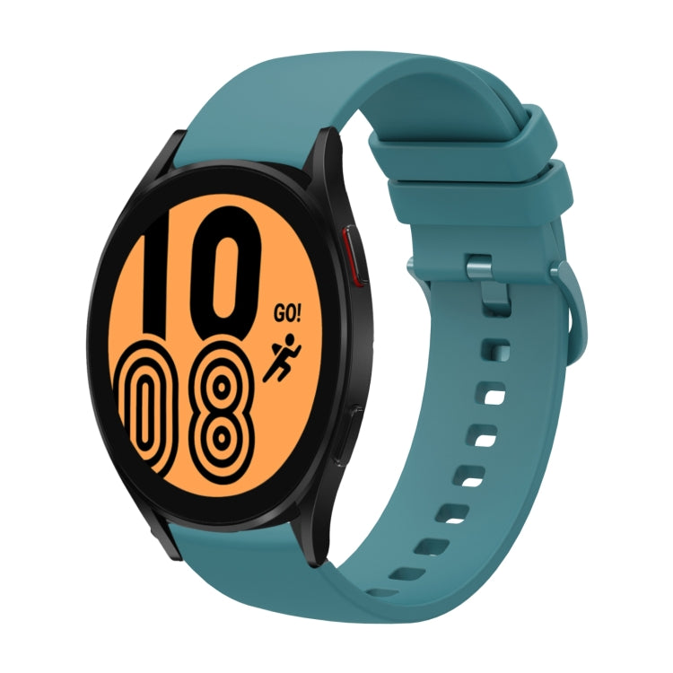 Cinturino in silicone morbido tinta unita da 20 mm, For Samsung Galaxy Watch4 40mm, For Samsung Galaxy Watch4 44mm