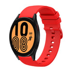 Cinturino in silicone morbido tinta unita da 20 mm, For Samsung Galaxy Watch4 40mm, For Samsung Galaxy Watch4 44mm