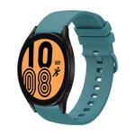 Cinturino in silicone morbido tinta unita da 20 mm, For Samsung Galaxy Watch4 40mm, For Samsung Galaxy Watch4 44mm
