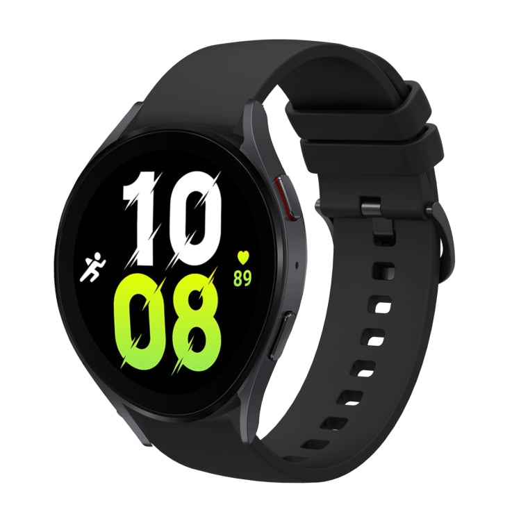 Cinturino in silicone morbido tinta unita da 20 mm, For Samsung Galaxy Watch5 40mm, For Samsung  Galaxy Watch 4 Classic 42mm