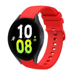 Cinturino in silicone morbido tinta unita da 20 mm, For Samsung Galaxy Watch5 40mm, For Samsung  Galaxy Watch 4 Classic 42mm