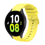 Cinturino in silicone morbido tinta unita da 20 mm, For Samsung Galaxy Watch5 40mm, For Samsung  Galaxy Watch 4 Classic 42mm