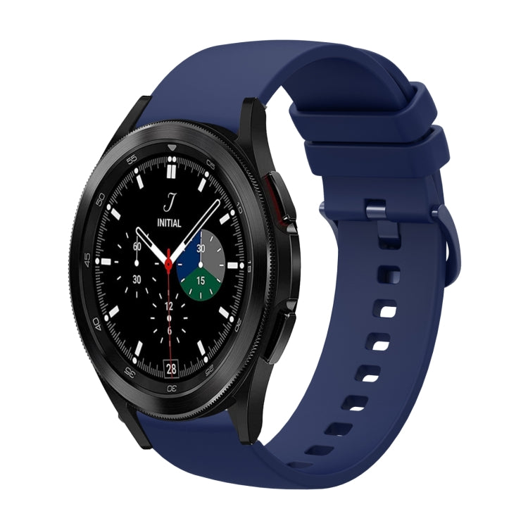 Cinturino in silicone morbido tinta unita da 20 mm, For Samsung  Galaxy Watch 4 Classic 46mm, For Samsung Galaxy Watch3 41mm
