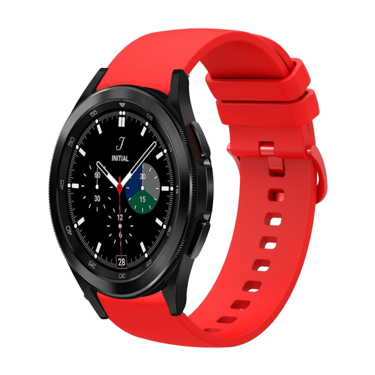 Cinturino in silicone morbido tinta unita da 20 mm, For Samsung  Galaxy Watch 4 Classic 46mm, For Samsung Galaxy Watch3 41mm