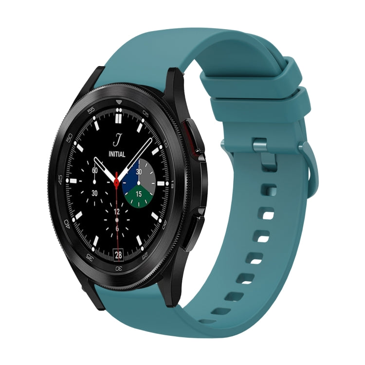 Cinturino in silicone morbido tinta unita da 20 mm, For Samsung  Galaxy Watch 4 Classic 46mm, For Samsung Galaxy Watch3 41mm