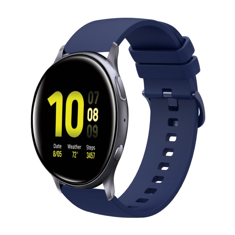 Cinturino in silicone morbido tinta unita da 20 mm, For Samsung Galaxy Watch Active 2 44mm, For Samsung Galaxy Watch Active 40mm