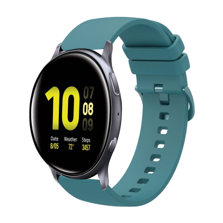 Cinturino in silicone morbido tinta unita da 20 mm, For Samsung Galaxy Watch Active 2 44mm, For Samsung Galaxy Watch Active 40mm