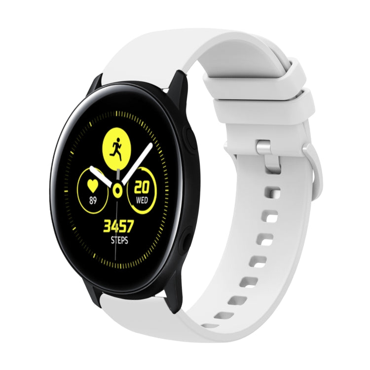 Cinturino in silicone morbido tinta unita da 20 mm, For Samsung Galaxy Watch Active 2 44mm, For Samsung Galaxy Watch Active 40mm
