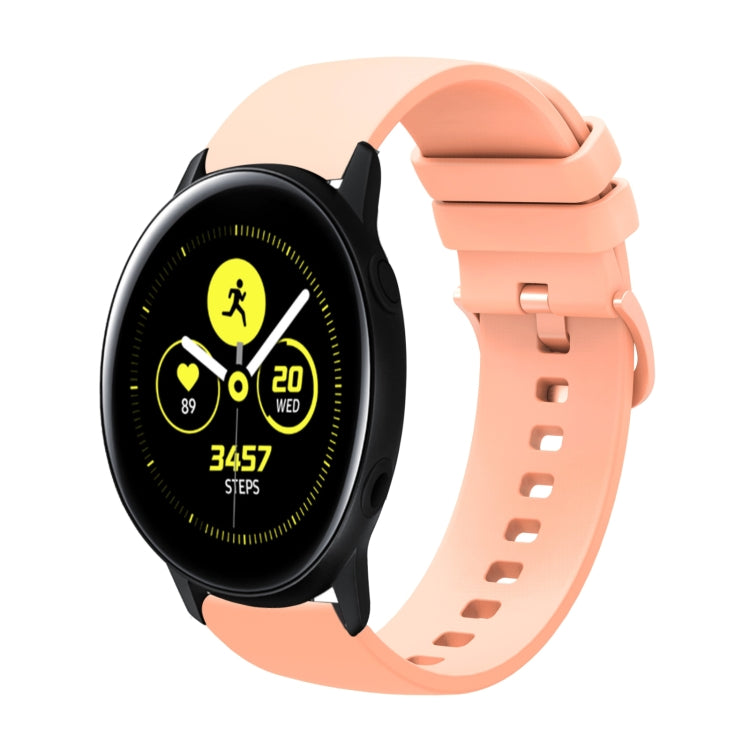 Cinturino in silicone morbido tinta unita da 20 mm, For Samsung Galaxy Watch Active 2 44mm, For Samsung Galaxy Watch Active 40mm