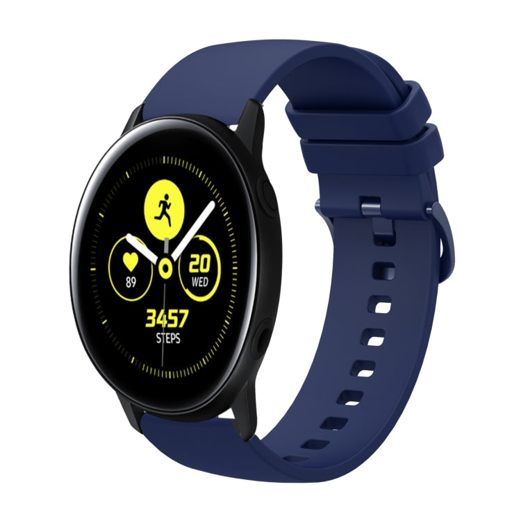 Cinturino in silicone morbido tinta unita da 20 mm, For Samsung Galaxy Watch Active 2 44mm, For Samsung Galaxy Watch Active 40mm
