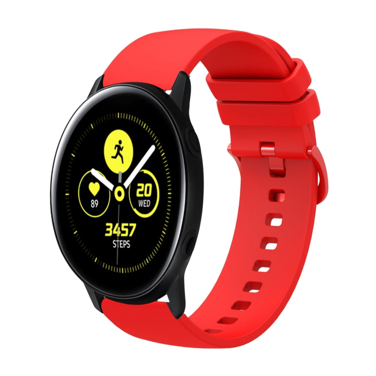 Cinturino in silicone morbido tinta unita da 20 mm, For Samsung Galaxy Watch Active 2 44mm, For Samsung Galaxy Watch Active 40mm