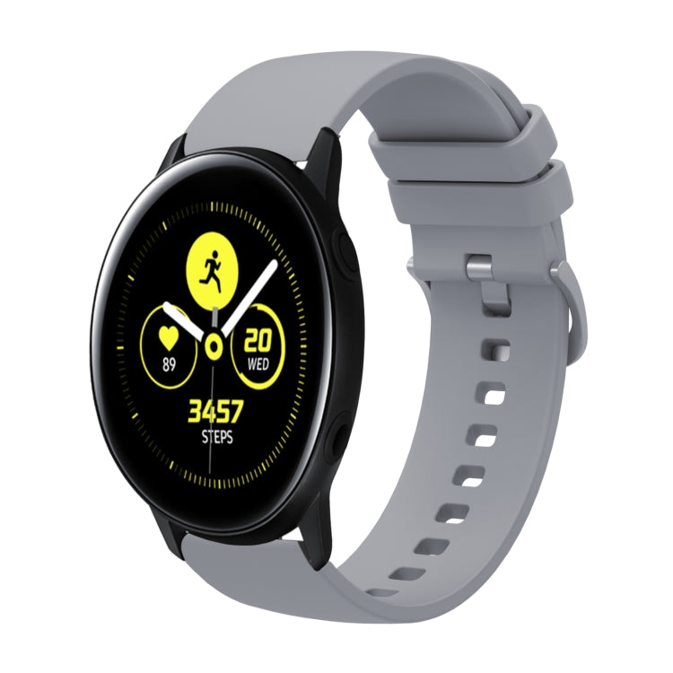 Cinturino in silicone morbido tinta unita da 20 mm, For Samsung Galaxy Watch Active 2 44mm, For Samsung Galaxy Watch Active 40mm
