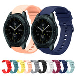 Cinturino in silicone morbido tinta unita da 20 mm, For Samsung Galaxy Watch 42mm, For Samsung Gear Sport