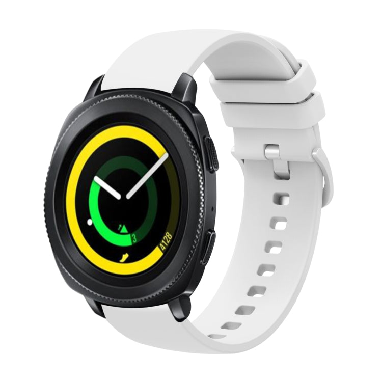 Cinturino in silicone morbido tinta unita da 20 mm, For Samsung Galaxy Watch 42mm, For Samsung Gear Sport