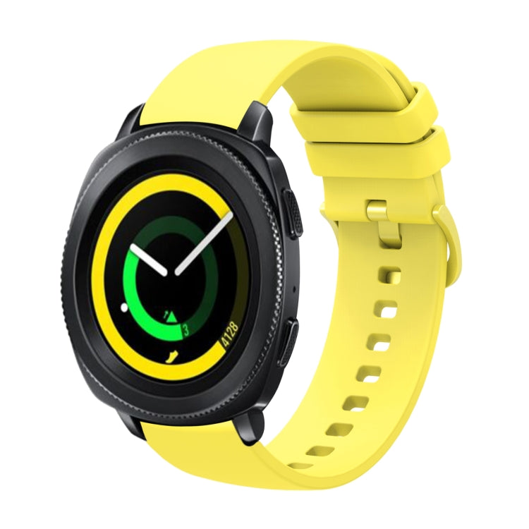 Cinturino in silicone morbido tinta unita da 20 mm, For Samsung Galaxy Watch 42mm, For Samsung Gear Sport