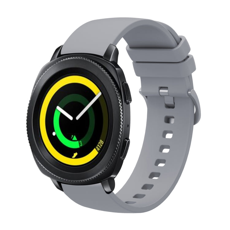 Cinturino in silicone morbido tinta unita da 20 mm, For Samsung Galaxy Watch 42mm, For Samsung Gear Sport