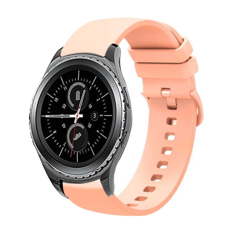 Cinturino in silicone morbido tinta unita da 20 mm, For Samsung Gear S2 Classic, For Samsung Galaxy Watch Active 2 40mm