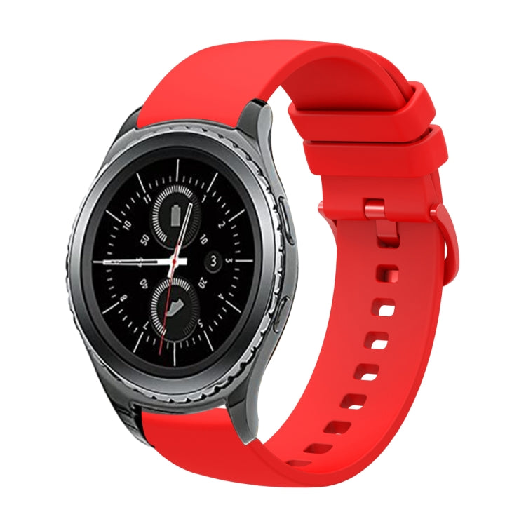 Cinturino in silicone morbido tinta unita da 20 mm, For Samsung Gear S2 Classic, For Samsung Galaxy Watch Active 2 40mm