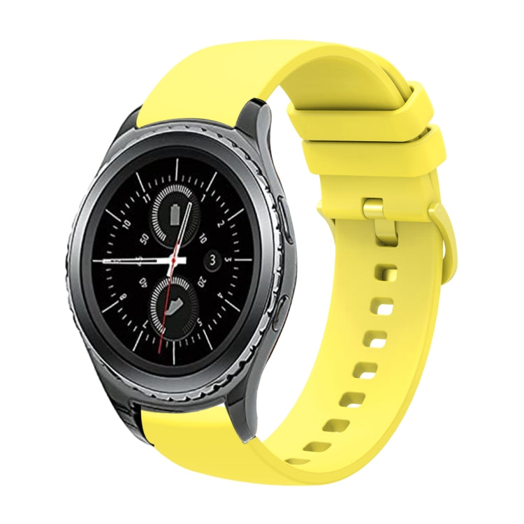 Cinturino in silicone morbido tinta unita da 20 mm, For Samsung Gear S2 Classic, For Samsung Galaxy Watch Active 2 40mm