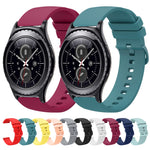 Cinturino in silicone morbido tinta unita da 20 mm, For Samsung Gear S2 Classic, For Samsung Galaxy Watch Active 2 40mm