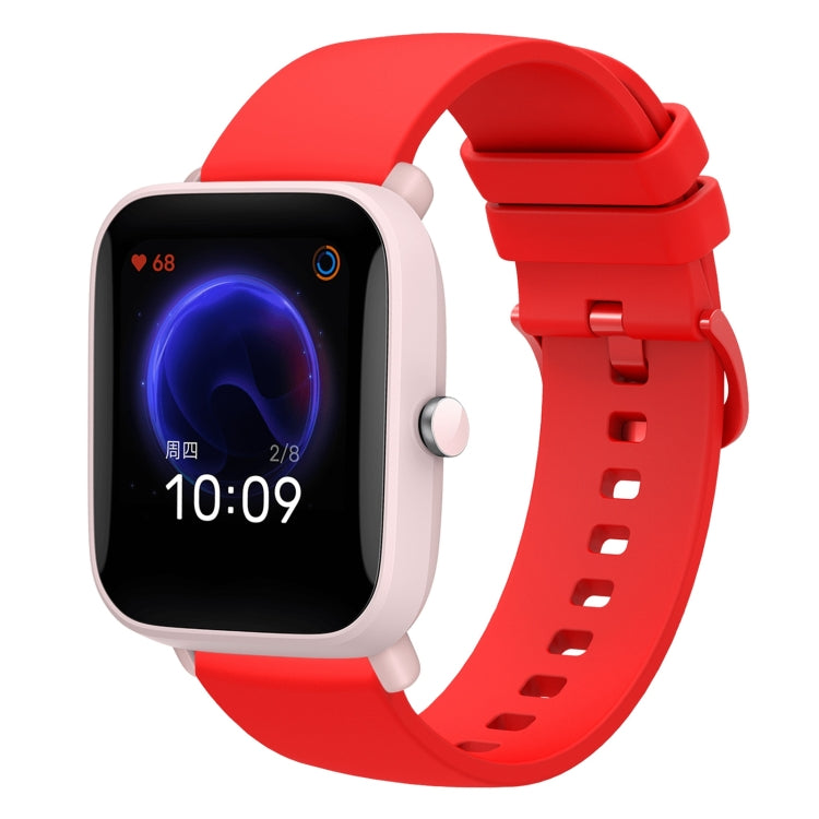 Cinturino in silicone morbido tinta unita da 20 mm, For Amazfit BIP U, For Amazfit GTR 42mm
