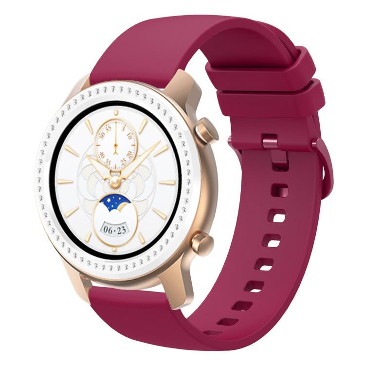 Cinturino in silicone morbido tinta unita da 20 mm, For Amazfit BIP U, For Amazfit GTR 42mm