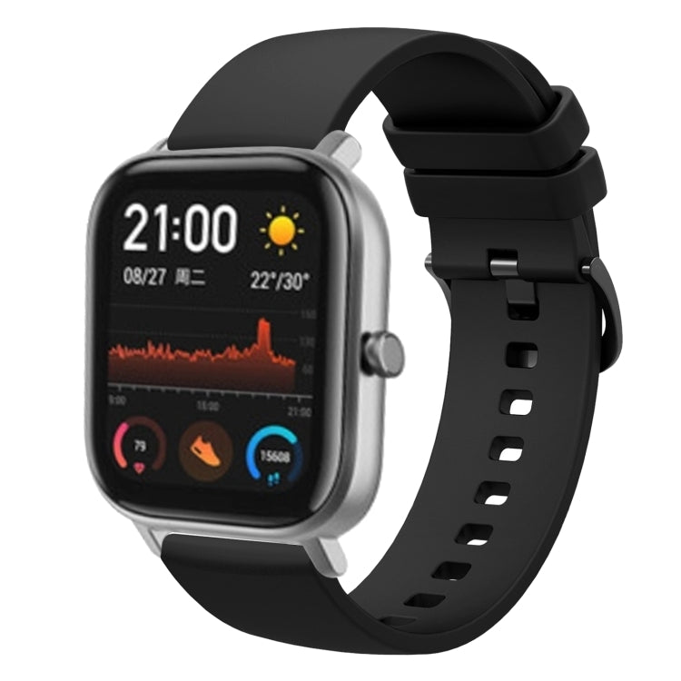 Cinturino in silicone morbido tinta unita da 20 mm, For Amazfit GTS, For Amazfit BIP