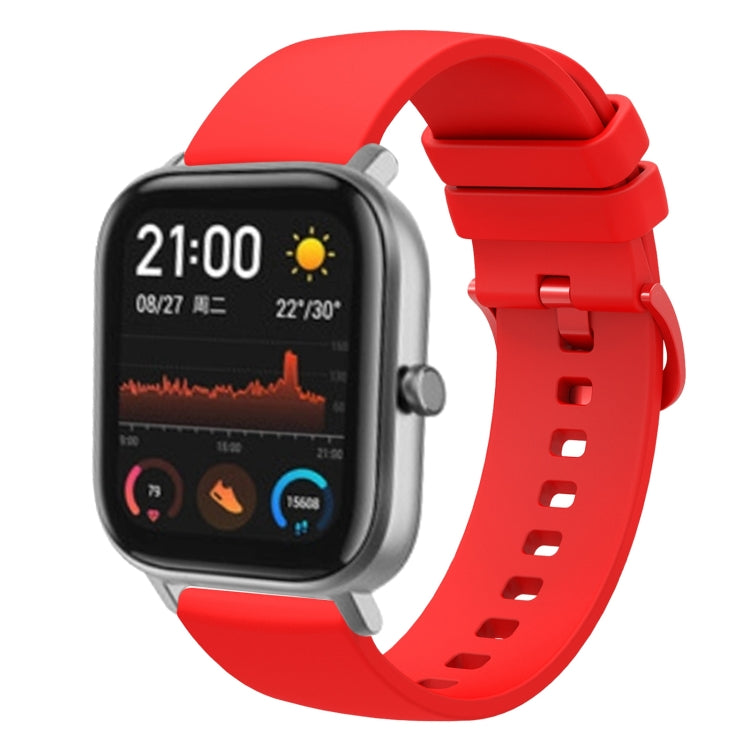 Cinturino in silicone morbido tinta unita da 20 mm, For Amazfit GTS, For Amazfit BIP